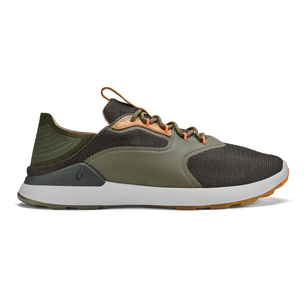 Olukai Sneaker Herren - Nihoa Li All-terrain Athletic Schwarz/Grün - 47605WZRL
